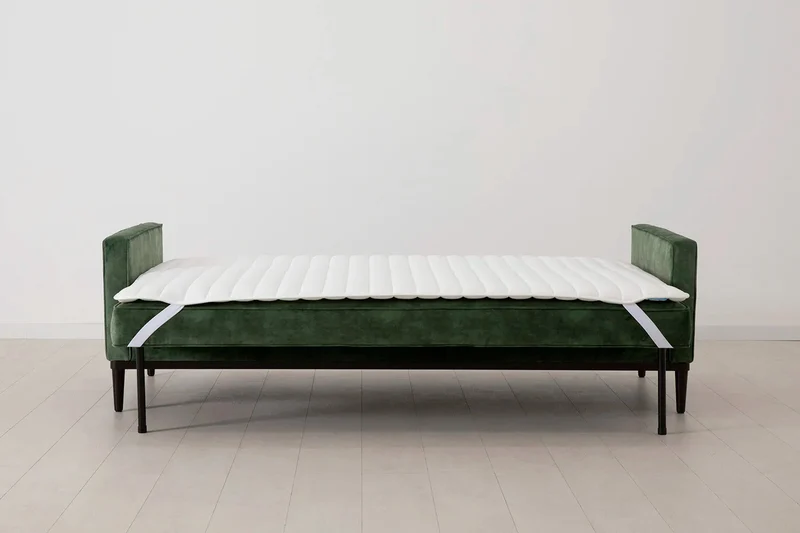 Model 02 Dreisitzer-Schlafsofa , Tannengrün
