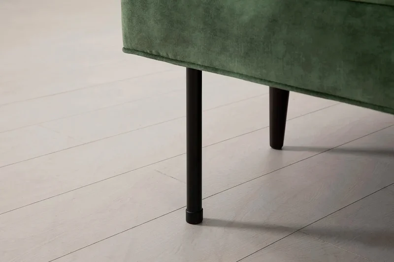 Model 02 Dreisitzer-Schlafsofa , Tannengrün