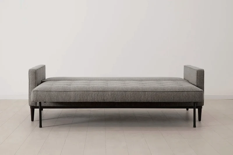 Model 02 Dreisitzer-Schlafsofa , Schattengrau