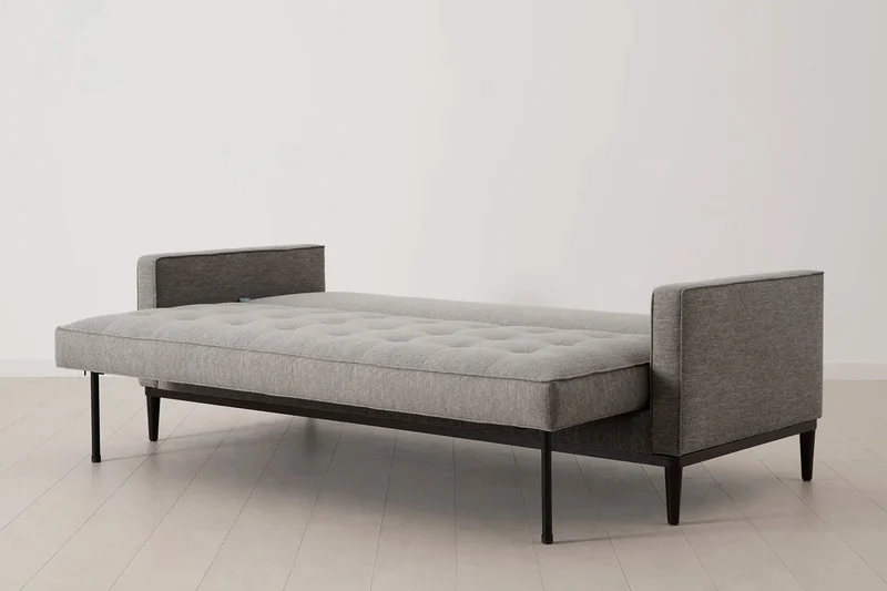 Model 02 Dreisitzer-Schlafsofa , Schattengrau