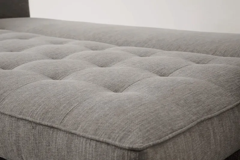 Model 02 Dreisitzer-Schlafsofa , Schattengrau