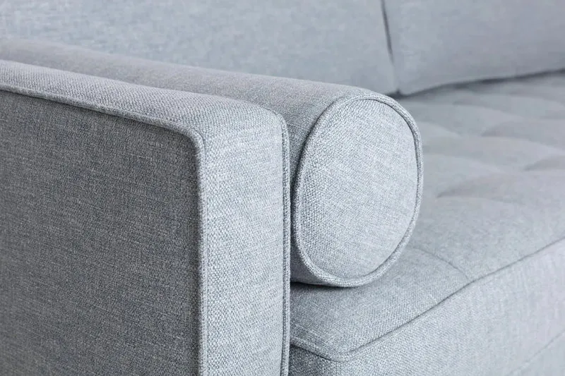 Model 02 Dreisitzer-Schlafsofa , Meerglasblau