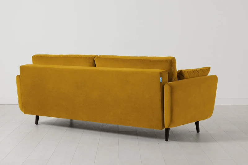 Model 10 Schlafsofa, Senfgelb