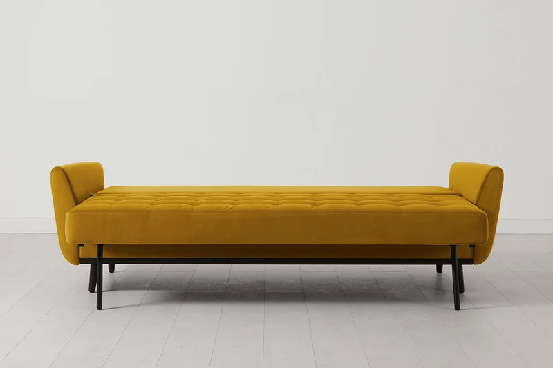 Model 10 Schlafsofa, Senfgelb