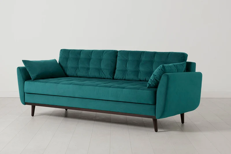 Model 10 Schlafsofa, Eisvogelblau