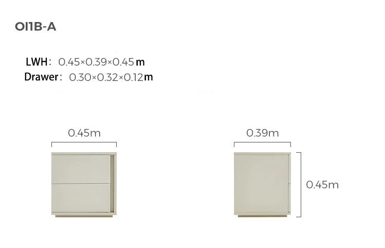 Versatile Compact Bedside Table