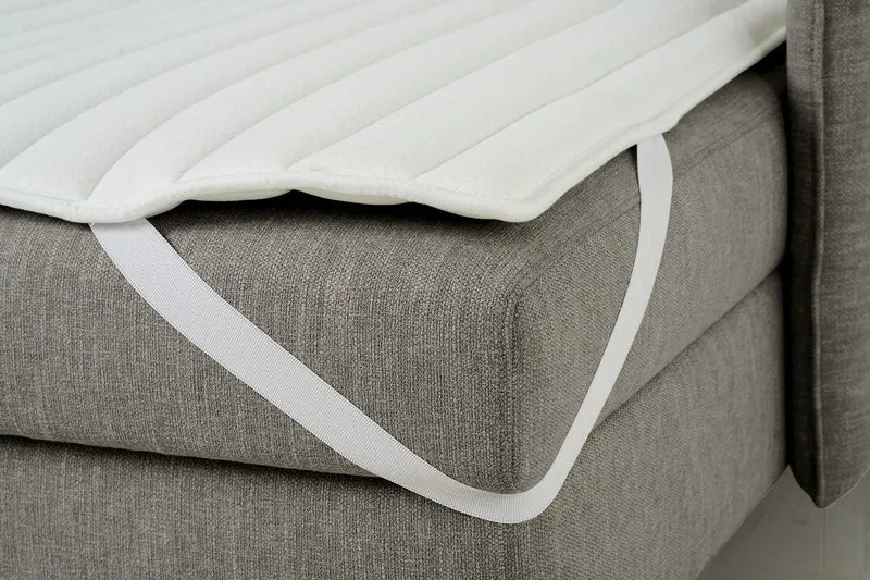 Model 12 Dreisitzer-Schlafsofa mit Chaiselongue rechts, Schattengrau