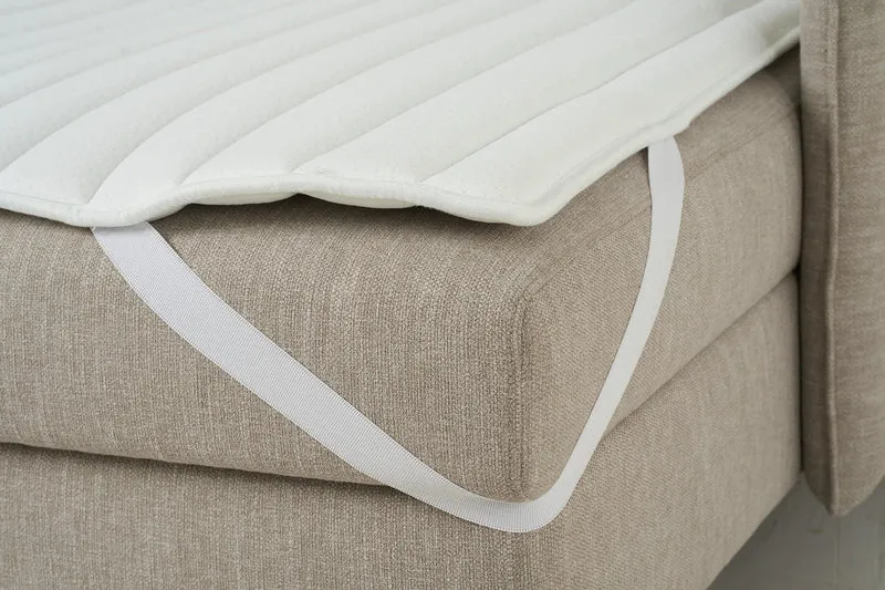 Model 12 Dreisitzer-Schlafsofa mit Chaiselongue rechts, Steingrau
