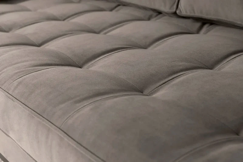 Model 02 Dreisitzer-Schlafsofa , Elefantengrau