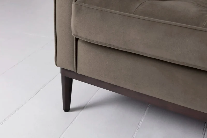 Model 02 Dreisitzer-Schlafsofa , Elefantengrau