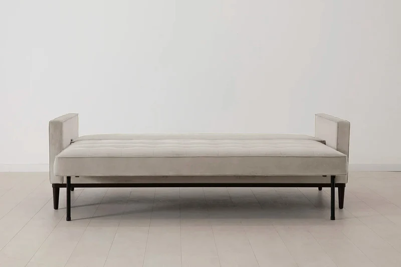 Model 02 Dreisitzer-Schlafsofa , Knochenweiß