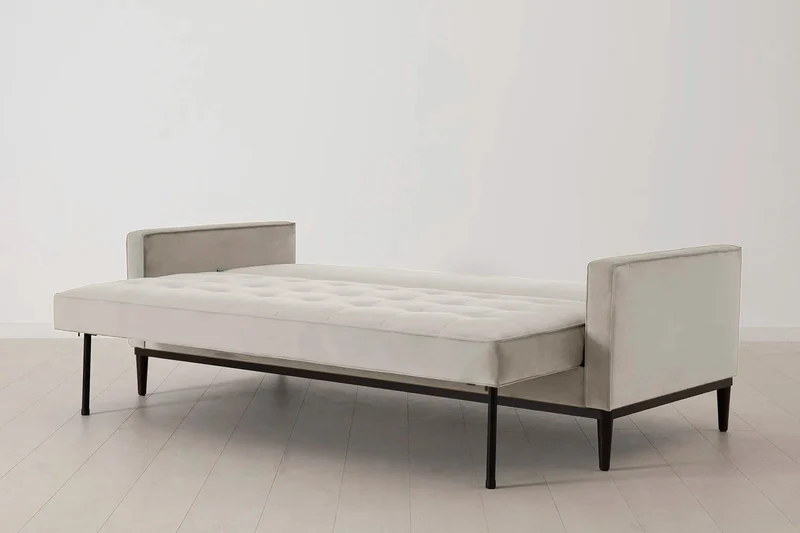 Model 02 Dreisitzer-Schlafsofa , Knochenweiß
