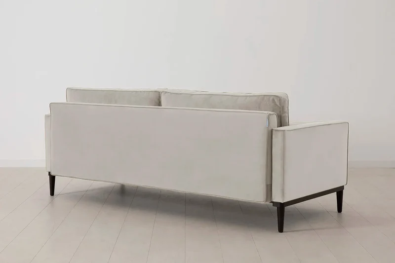 Model 02 Dreisitzer-Schlafsofa , Knochenweiß