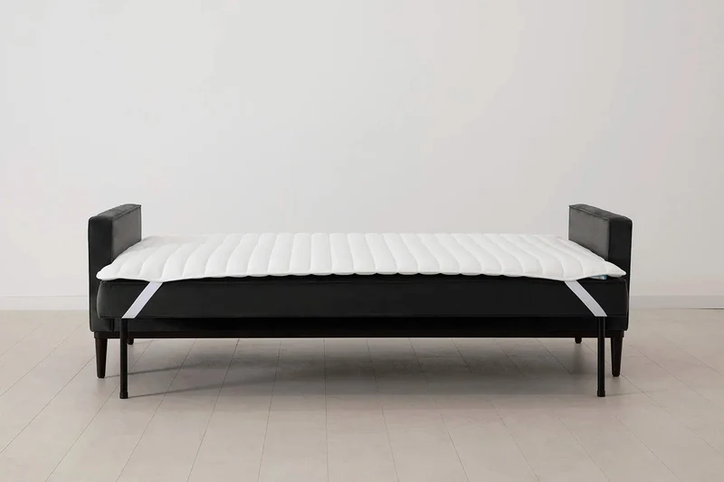 Model 02 Dreisitzer-Schlafsofa , Dunkelgrau