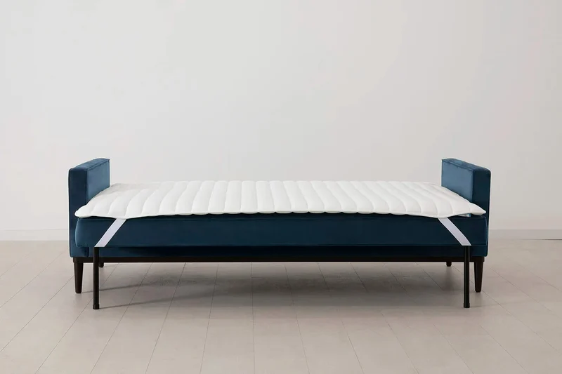 Model 02 Dreisitzer-Schlafsofa , Blaugrün