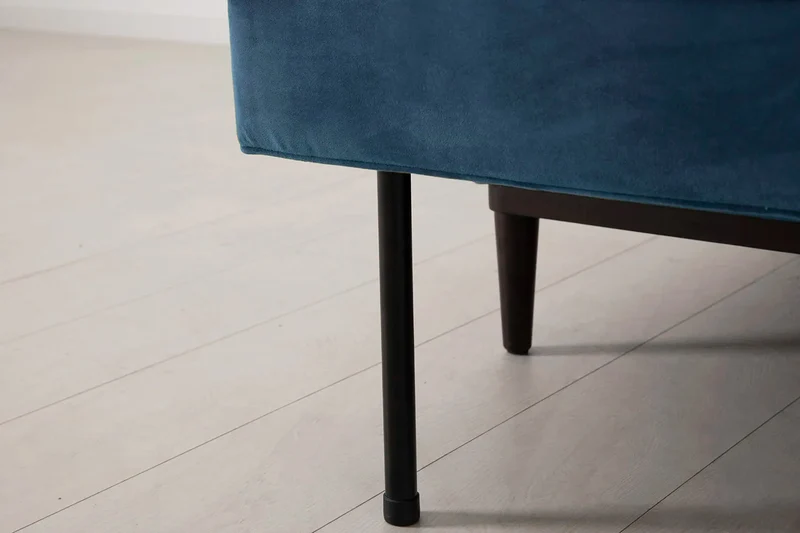 Model 02 Dreisitzer-Schlafsofa , Blaugrün