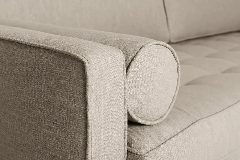 Model 02 Dreisitzer-Schlafsofa , Steingrau