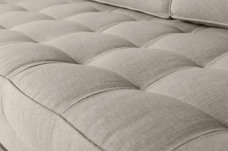 Model 02 Dreisitzer-Schlafsofa , Steingrau
