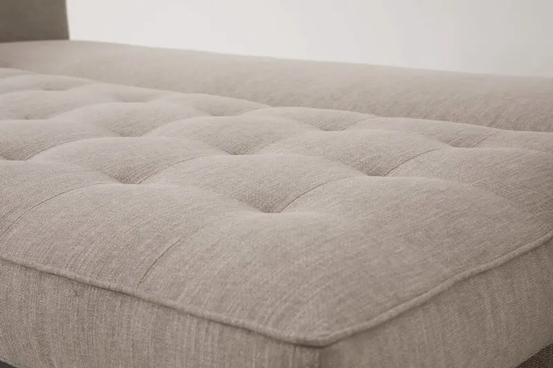 Model 02 Dreisitzer-Schlafsofa , Steingrau