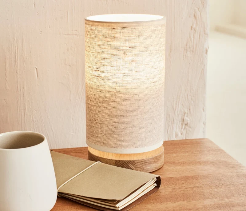 Lampe à poser en lin ISEE