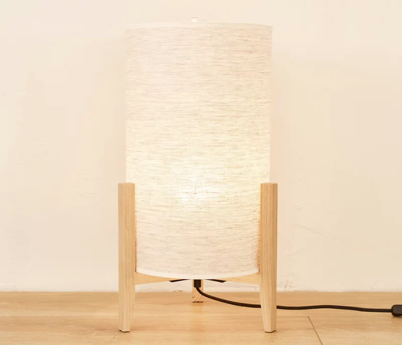 Lampe à poser en lin PIO