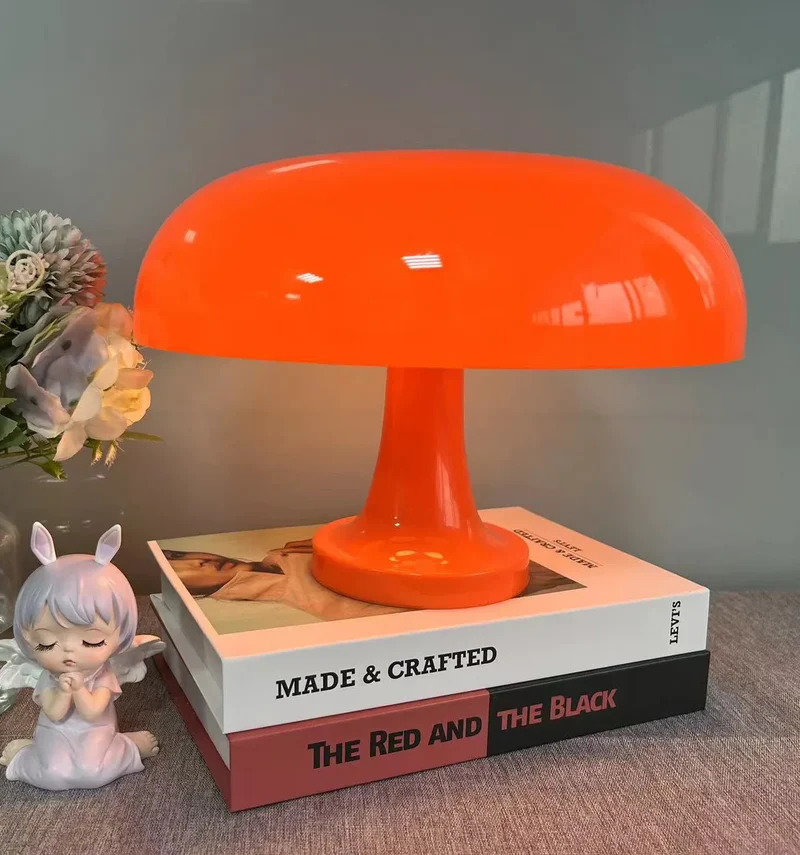Danish Designer Minimalist Mushroom Table Lamp