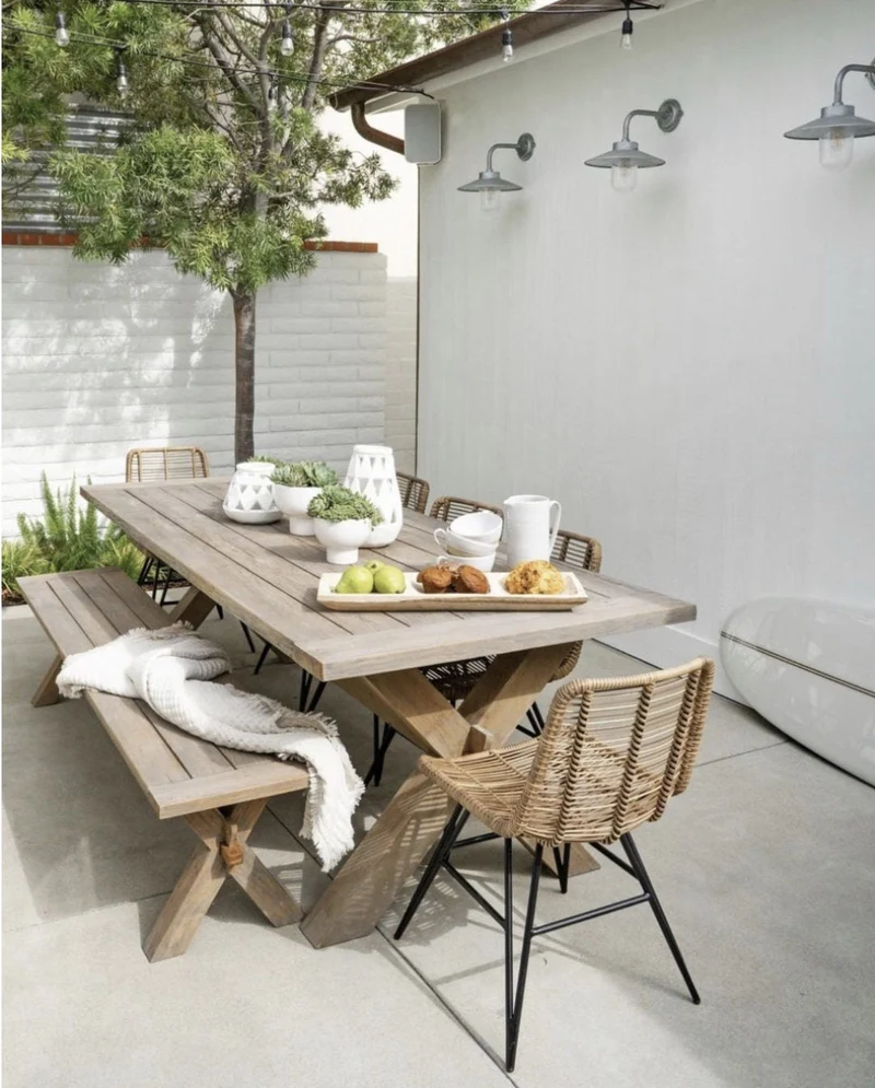 Nicara Teak Long Table