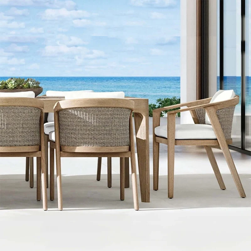 Malta Teak Long Dining Table