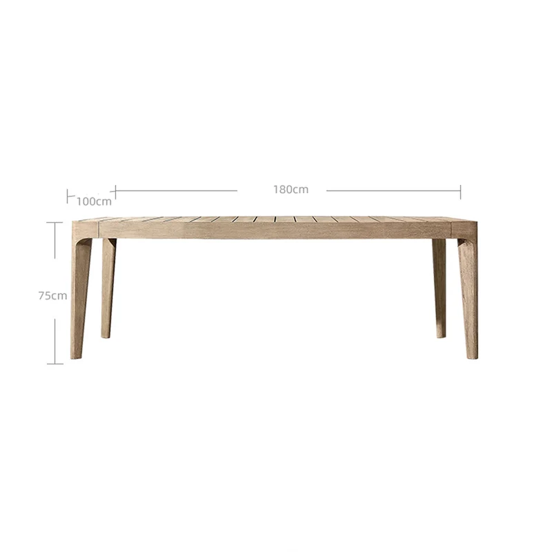 Malta Teak Long Dining Table