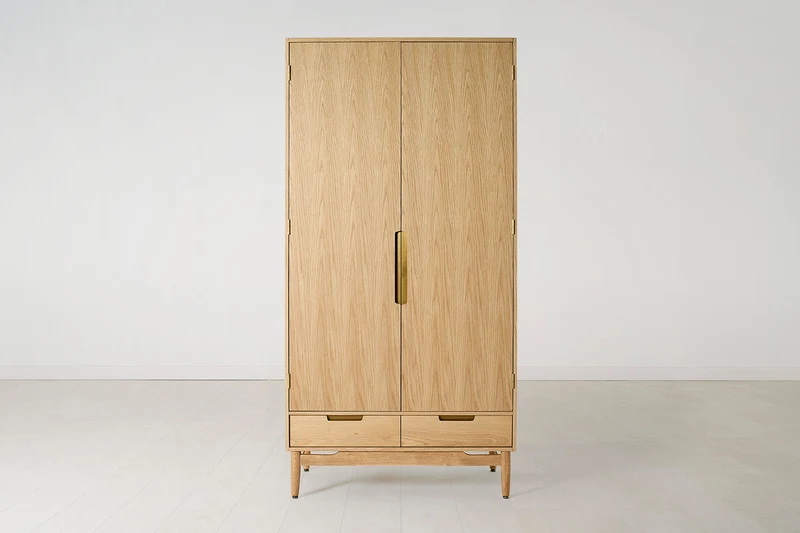 Kleiderschrank 01, Eiche