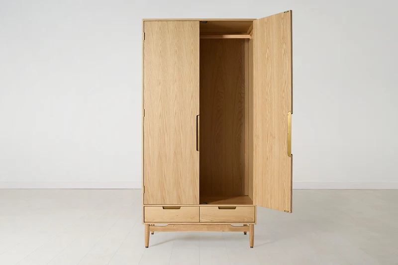 Kleiderschrank 01, Eiche