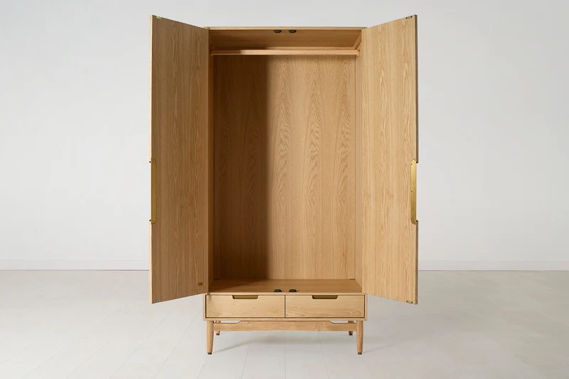 Kleiderschrank 01, Eiche