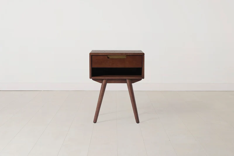 Nachttisch 01, Nussbaum