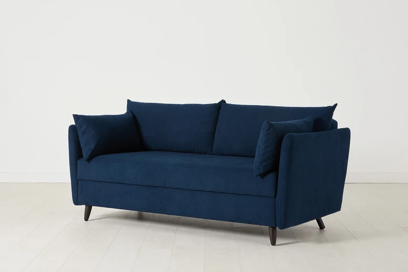 2,5-Sitzer-Schlafsofa Model 08, Atlantikblau