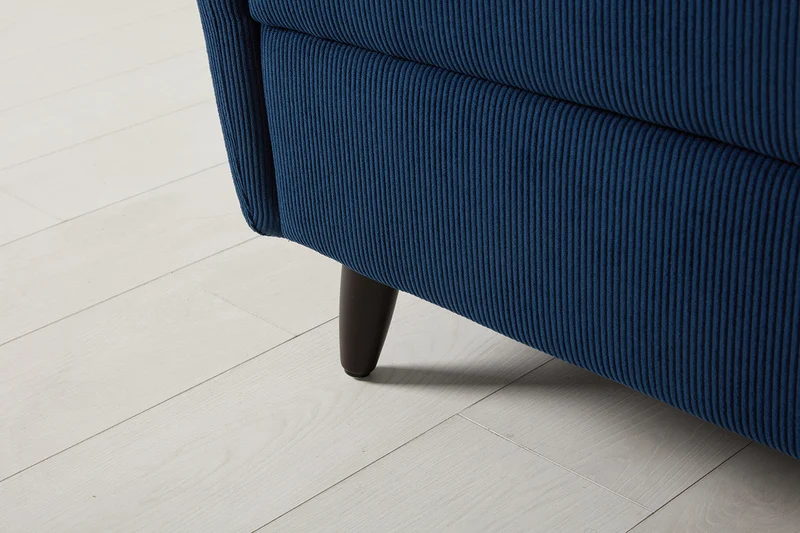 2,5-Sitzer-Schlafsofa Model 08, Atlantikblau