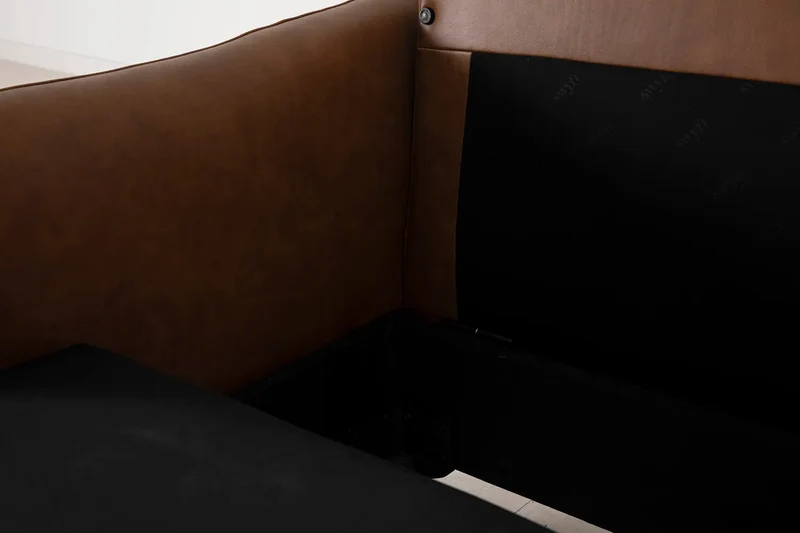 2,5-Sitzer-Schlafsofa Model 08, Ahornbraun