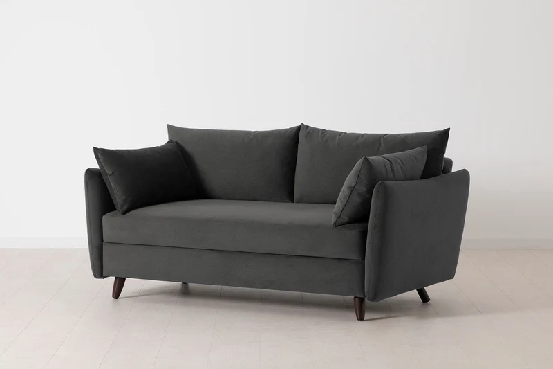 2,5-Sitzer-Schlafsofa Model 08, Dunkelgrau
