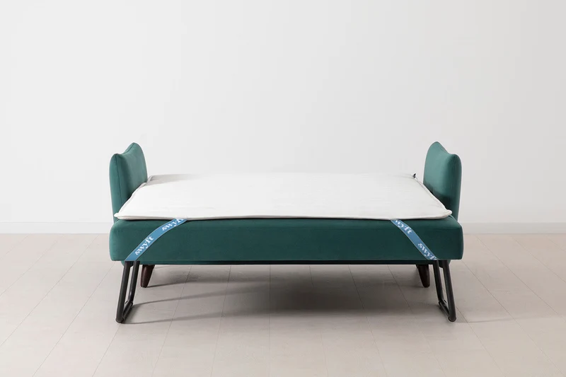 2,5-Sitzer-Schlafsofa Model 08, Eisvogelblau