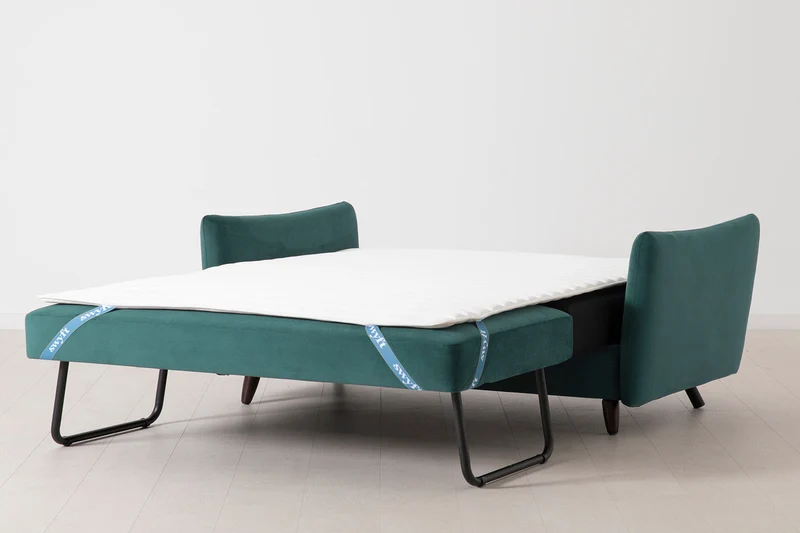 2,5-Sitzer-Schlafsofa Model 08, Eisvogelblau