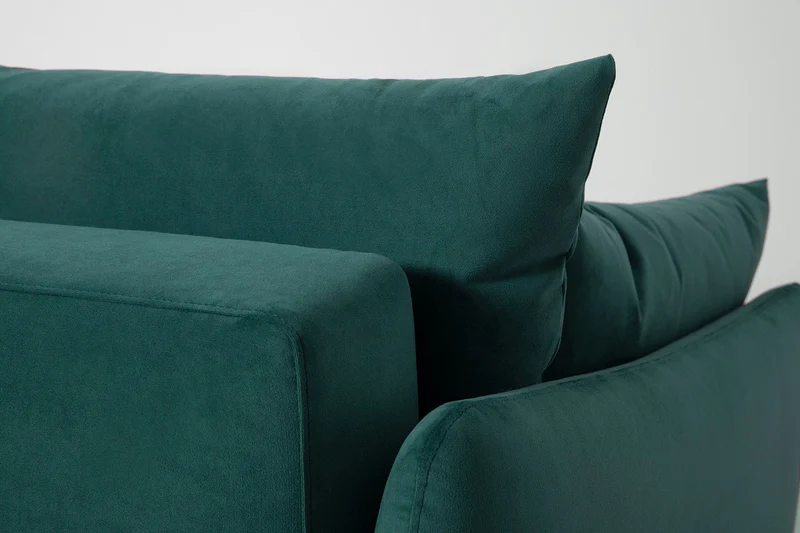2,5-Sitzer-Schlafsofa Model 08, Eisvogelblau