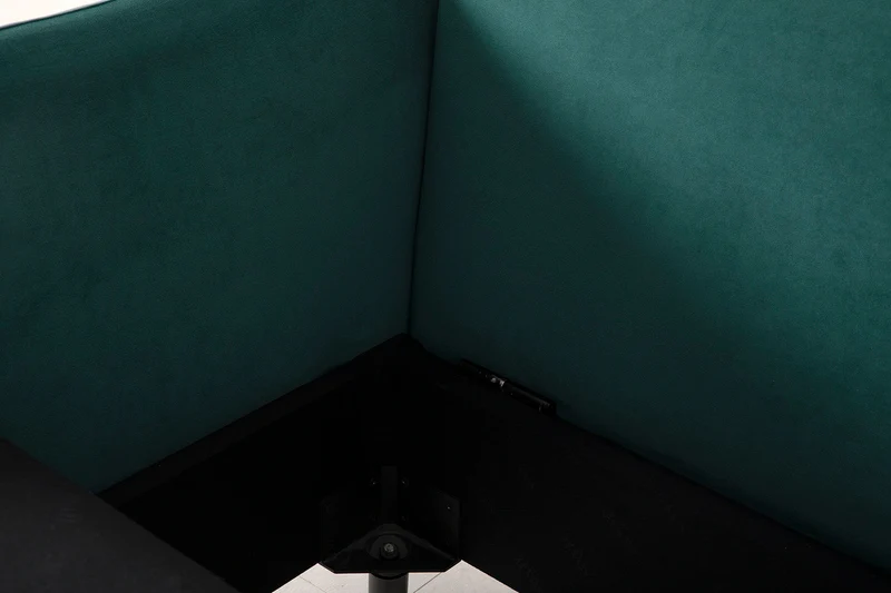 2,5-Sitzer-Schlafsofa Model 08, Eisvogelblau