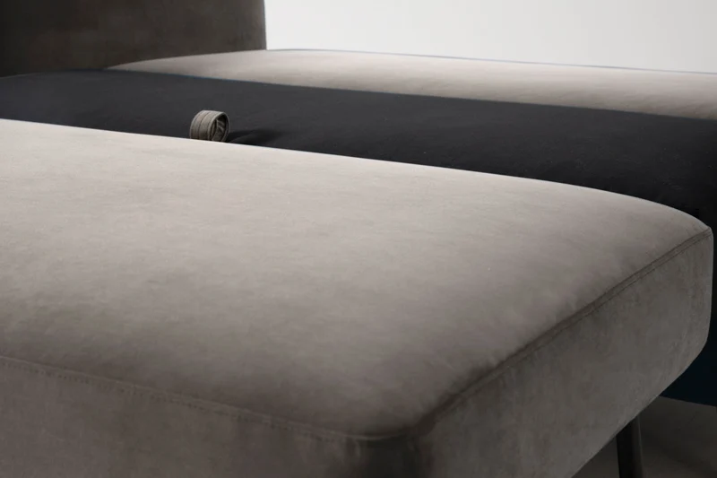 2,5-Sitzer-Schlafsofa Model 08, Elefantengrau