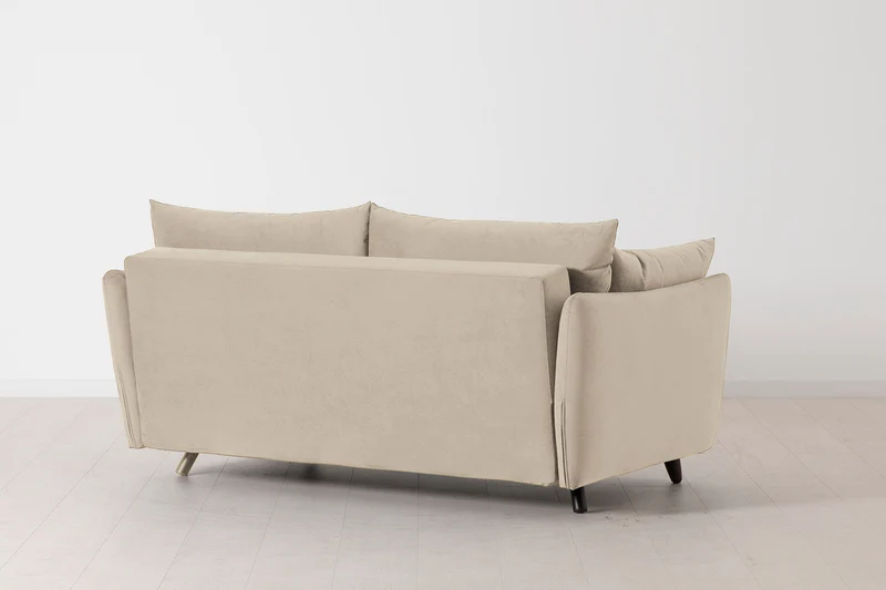 2,5-Sitzer-Schlafsofa Model 08, Knochenweiß