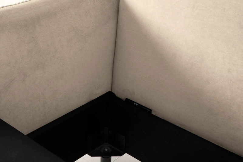 2,5-Sitzer-Schlafsofa Model 08, Knochenweiß