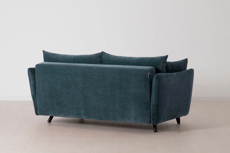 2,5-Sitzer-Schlafsofa Model 08, Wasserblau