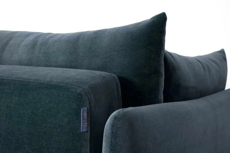 2,5-Sitzer-Schlafsofa Model 08, Wasserblau