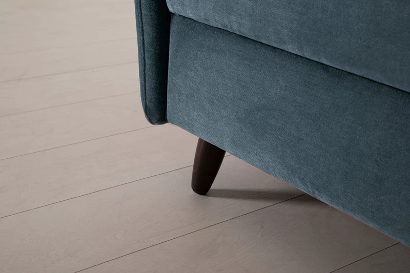 2,5-Sitzer-Schlafsofa Model 08, Wasserblau