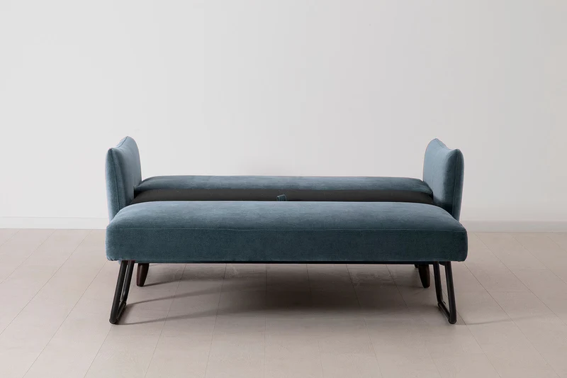 2,5-Sitzer-Schlafsofa Model 08, Wasserblau