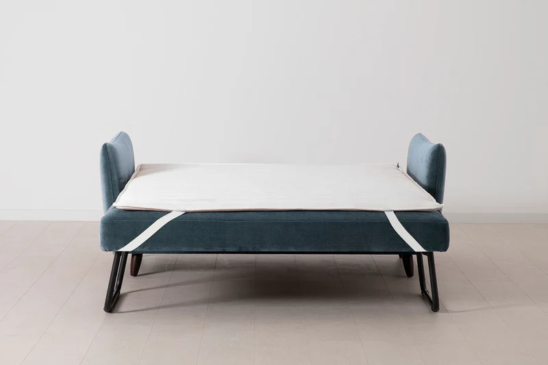 2,5-Sitzer-Schlafsofa Model 08, Wasserblau