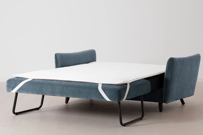 2,5-Sitzer-Schlafsofa Model 08, Wasserblau